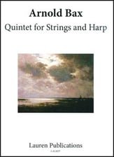 QUINTET FOR STRINGS AND HARP -CNCL14 cover
